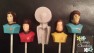 446sp Star Trecky Chocolate or Hard Candy Lollipop Mold